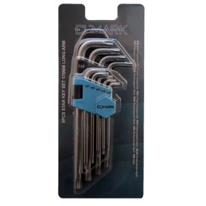 9PCS STAR KEY SET 170mm LONG ARM
