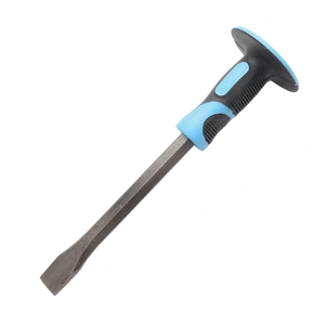CHISEL AND PUNCH WITH TPR HANDLE 16x300mm