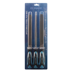 3PCS 200mm STEEL FILE SET