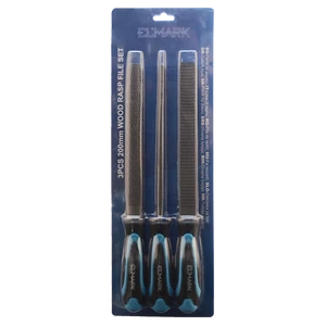 3PCS 200mm WOOD RASP FILE SET