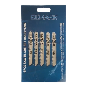 6PCS SAW BLADE SET HSS 6x76mm
