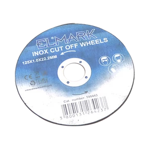 INOX CUT OFF WHEELS 125X22.2X1.0mm