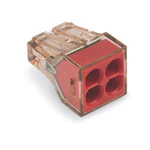 WAGO 773 CONNECTOR, 4 RIGID CONDUCTORS 1,5-4 MM2