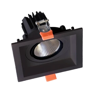 SQUARE LED SPOT LIGHT 30W 230V 3000K BL+EMERGENCY KIT