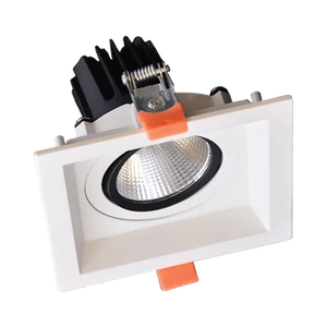SQUARE LED SPOT LIGHT 30W 230V 4000K WH+EMERGENCY KIT