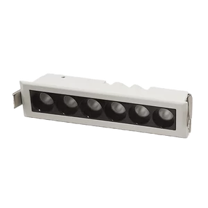 RECESSED LINEAR LIGHT EL-05 5W 3000K, WHITE &amp;amp; BLACK