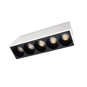 SURFACE LINEAR LIGHT EL-14 10W 3000K, WHITE & BLACK