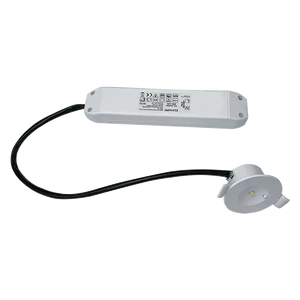 LED SPOTVILÁGÍTÁS 3W 6000K 230V D80 + SÜRGŐSSÉGI KÉSZLETTEL