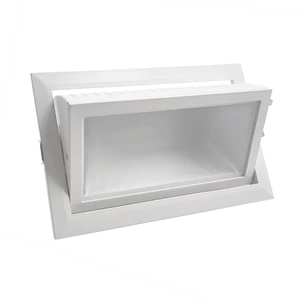 RECESSED DOWN LIGHT EL-6705 40W 3000K, WHITE+EMERGENCY KIT