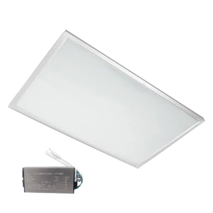 LED PANEL 36W 4000-4300K 595X295mm FEHÉR KERET IP44+INVERTERREL