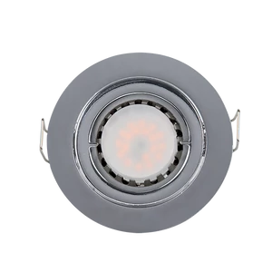 LEDES FÉM KEREK SPOTVILÁGÍTÁS PAR 16 5.5W 4000-4300K KRÓM