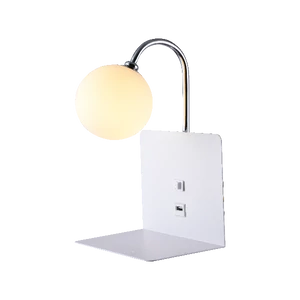 BETTY FALI LÁMPA 1XG9 USB-VEL FEHÉR
