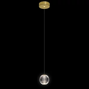 DIAMOND LED PENDANT 4.2W 3000K, GOLD