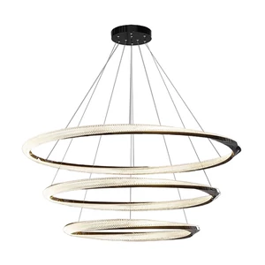 ERICA LED PENDANT 120W 3000K, BLACK