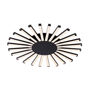 JOSEY CSILLÁR LED 96W / 3000K D575XH50mm FEKETE