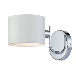 MELODY WALL LAMP 1xE27 CHROME/WHITE