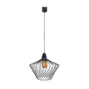 SALVA FÜGGESZTÉK 1xE27 FEKETE
