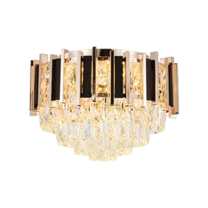 VICTORIA CEILING LAMP 6xE14 GOLD/BLACK
