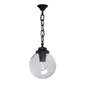 GLOBE 250 KERTI FÜGGESZTÉK 1XE27 IP55 FEKETE