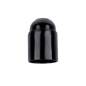 LAMP HOLDER HANGING BAKELITE E27 BLACK