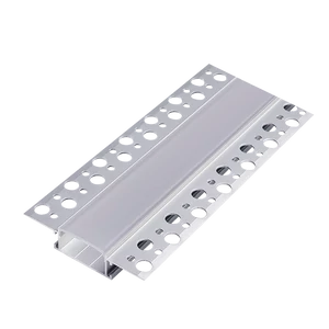 ALUMINUM LED PROFILE DP65 RECESSED MOUNTING