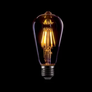 LED VINTAGE LAMP DIMMABLE ST64-8W E27 2800-3200K