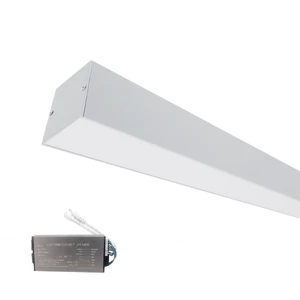 LED PROFIL FELÜLETRE SZERELHETŐ S77 24W 4000K 600MM FEHÉR+SÜRGŐSSÉGI KÉSZLETTEL