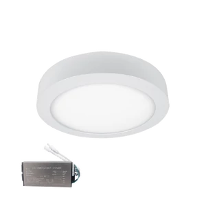STELLAR LED PANEL KEREK FELÜLETRE 24W 2700K+INVERTERREL