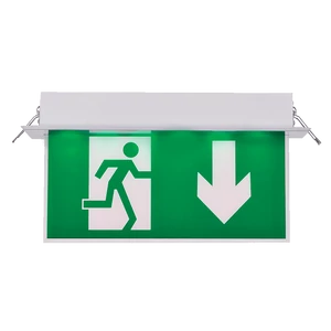 AL3116-EMERGENCY LIGHT PLASTICBOARD DOWN ARROW