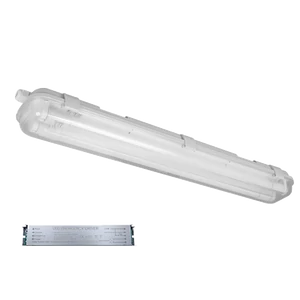 BELLA LÁMPATEST LED FÉNYCSŐVEL 1200mm 2X18W 6200K-6500K IP65