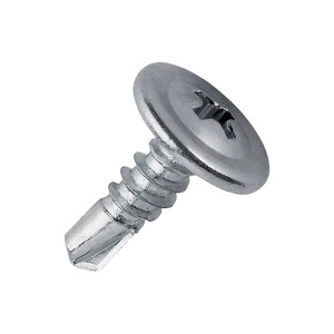 SELF DRILLING SCREW WITH TRUSS WASHER HEAD 4.2x13