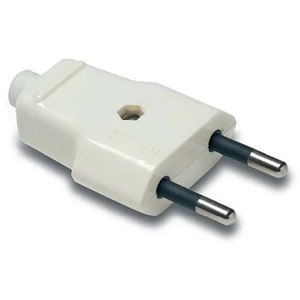 Földeletlen dugvilla fehér, 10A-250V