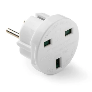 Háztartási csatlakozó adapter GB-EU 7,2A-250V