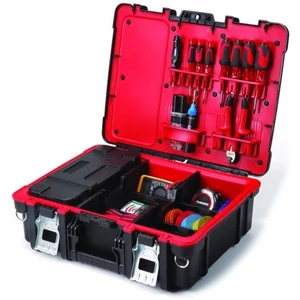 KETER SZERSZÁMOSLÁDA "TECHNICAN BOX" Fekete/piros