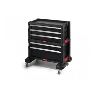 KETER 5 FIÓKOS TÁROLÓ &amp;quot;TOOL CHEST&amp;quot; Fekete/piros