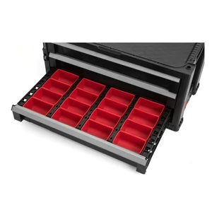 KETER 3 FIÓKOS TÁROLÓ &amp;#34;TOOL CHEST&amp;#34; Fekete/piros