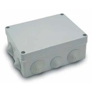 FK kötődoboz gumi bevezetővel  220x170x85mm  IP55
