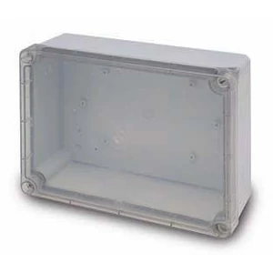 FK zárt doboz átlátszó tetővel 220x170x85mm  IP55