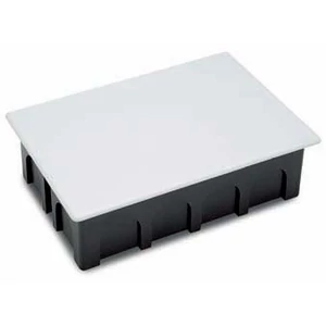 Elágazódoboz, 200x130x60mm, pattintós fedéllel, IP30