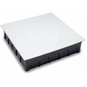 Elágazódoboz, 250x250x65mm, pattintós fedéllel, IP30