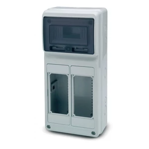 AcQUA 8 modul + 2 blokkos ipari doboz 506x230x150mm