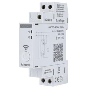 Időzítő WIFI-s  48-240V AC/DC okos otthon - Schelinger