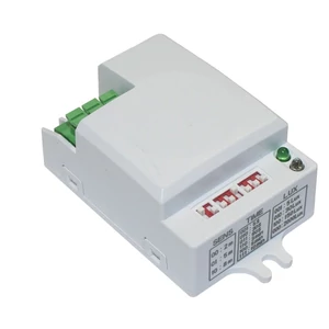 Mikrohullámú mozgásérzékelő fehér 500W IP20