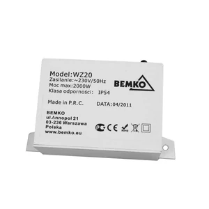 Alkonykapcsoló IP65 max.2000W