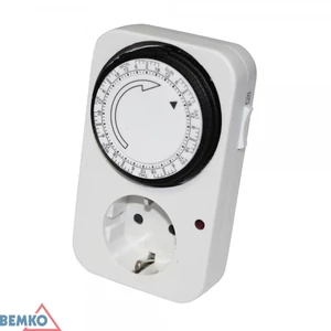 Időzítő "F" típ. 105p/7nap heti mechanikus IP20 16A