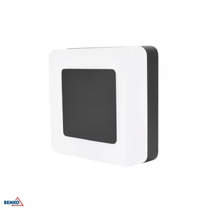 LED fali világítás 8W 3000K 640 lm IP65 151x151x50mm grafit