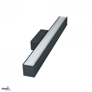 LED-es lámpatest 56cm 15W fekete (9005A-1A)