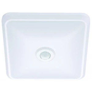 LED lámpa négyzet 12W IP20 alkony+mozgásérzékelős