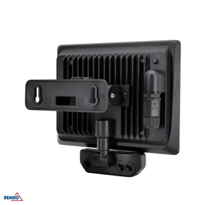 LED fényvető LFX 50W 4000K 4500LM IP65  mozgásérzékelővel FEKETE