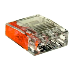 Vezetékösszekötő kompakt 3-as, max.2,5mm2, 50db/csomag
